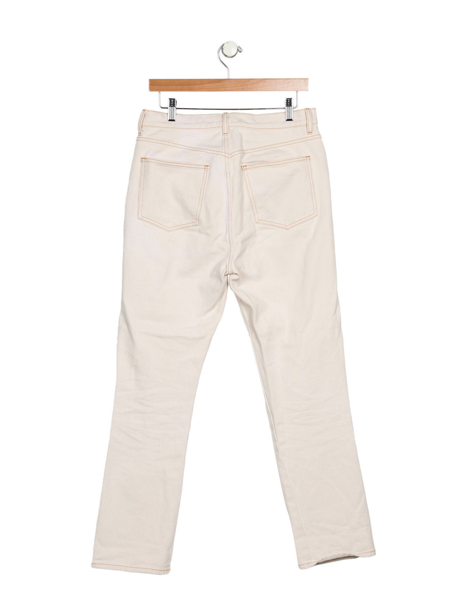 DÔEN High-Rise Straight Leg Jeans