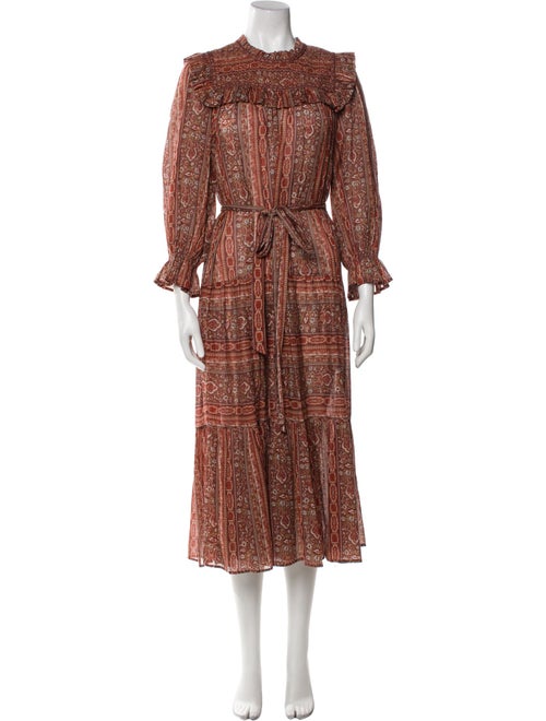 DÔEN Printed Long Dress