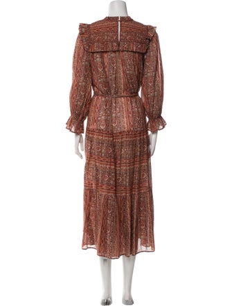 DÔEN Printed Long Dress