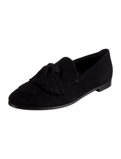 DÔEN Suede Tassel Accents Loafers