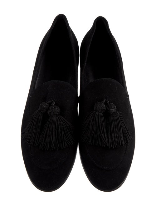DÔEN Suede Tassel Accents Loafers