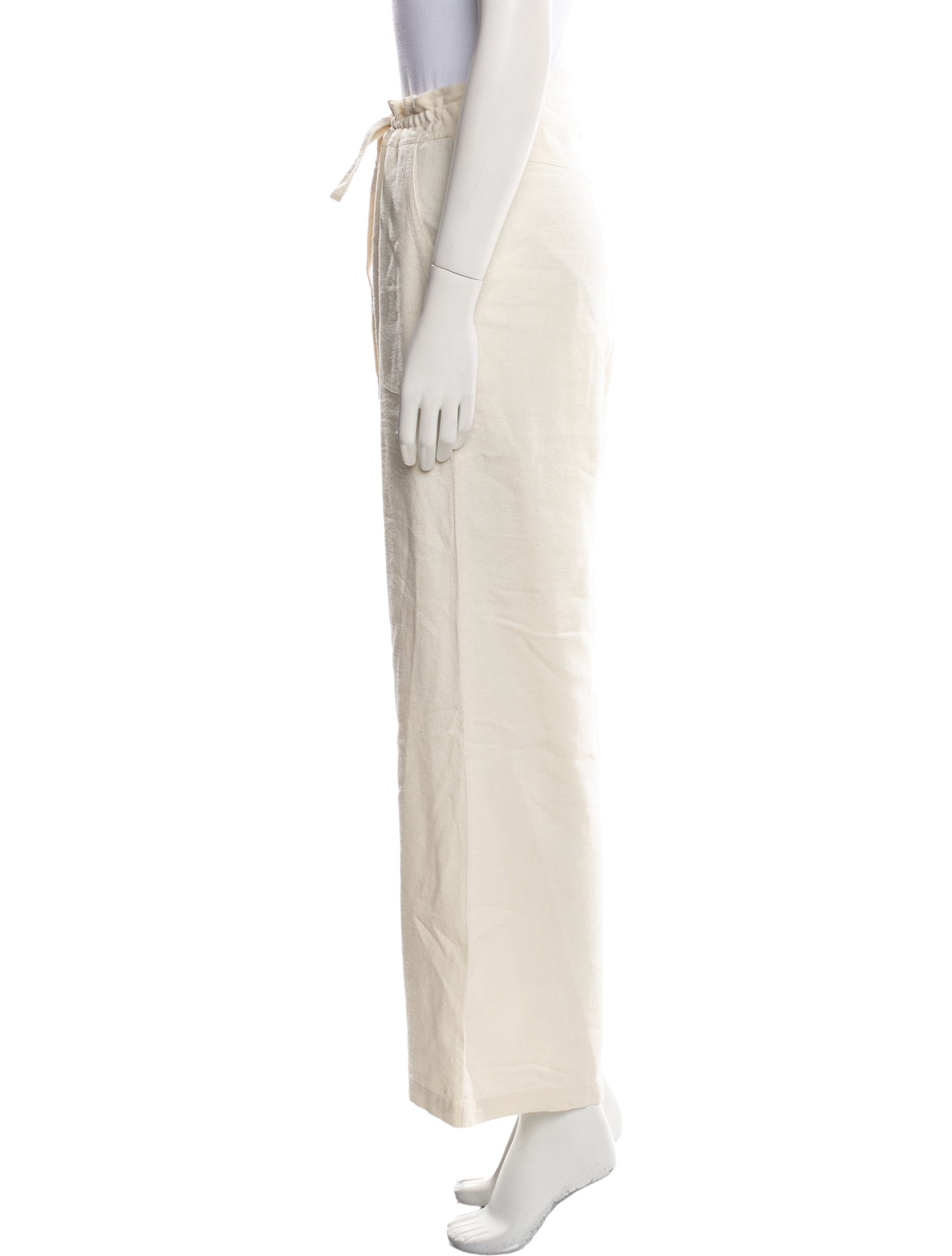 DÔEN Silk Wide Leg Pants