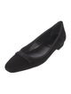 DÔEN Suede Bow Accents Ballet Flats