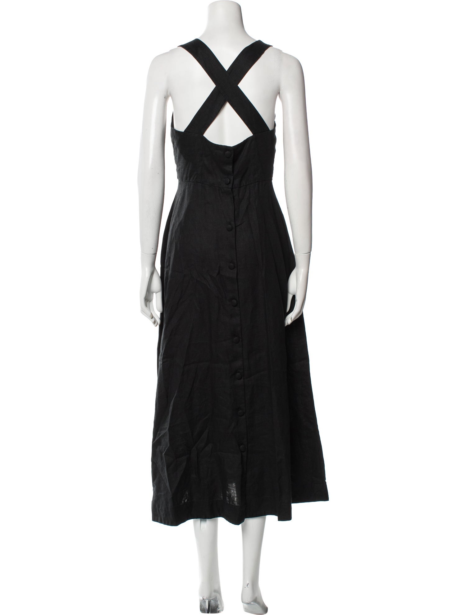 DÔEN Square Neckline Long Dress