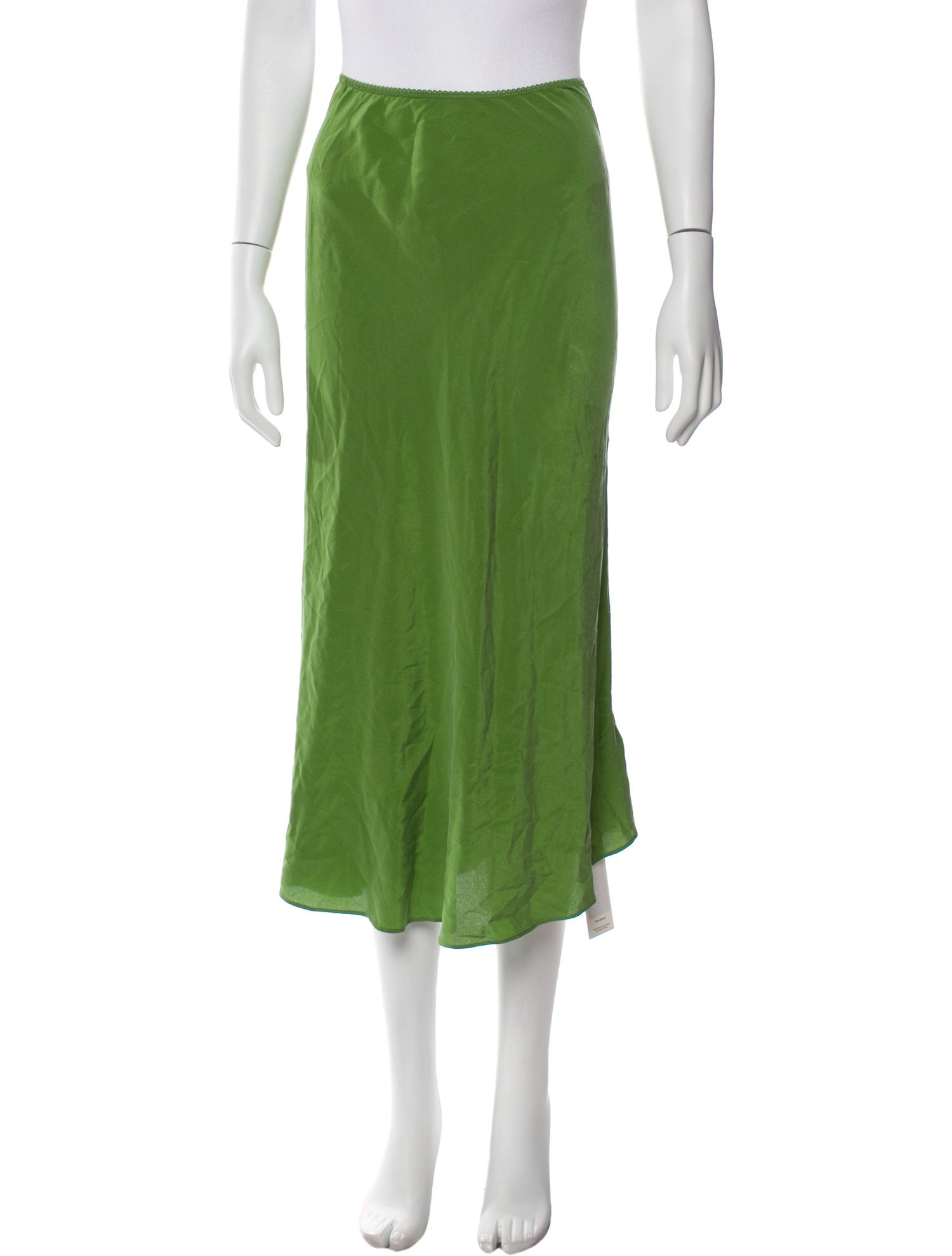 DÔEN Silk Midi Length Skirt