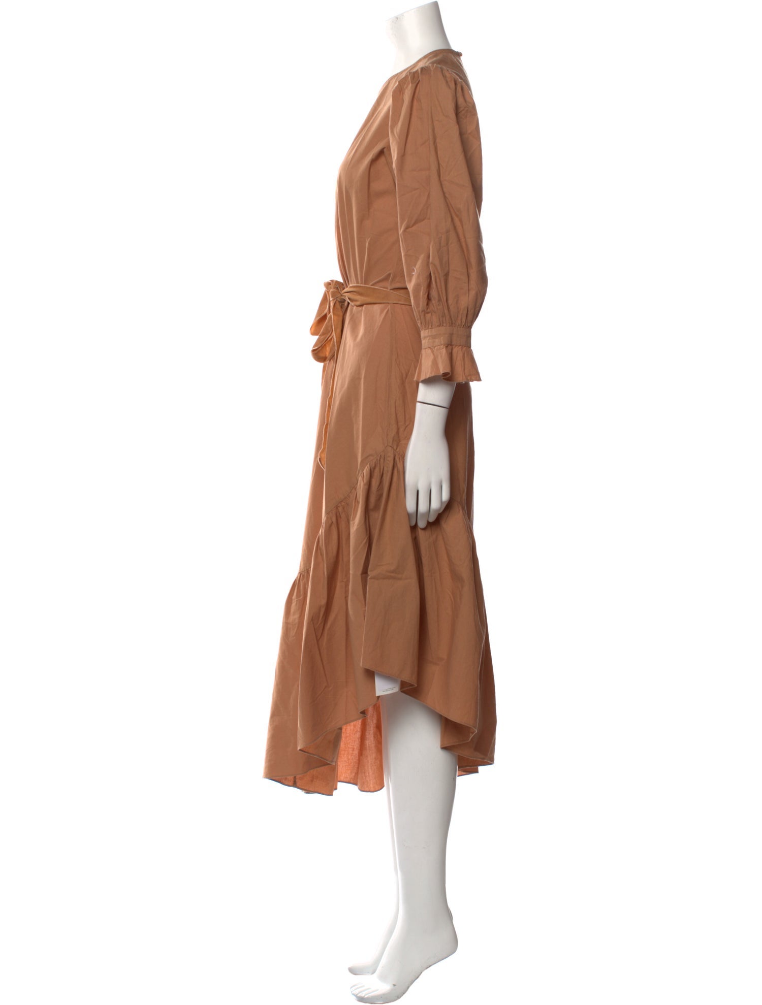 DÔEN Crew Neck Long Dress