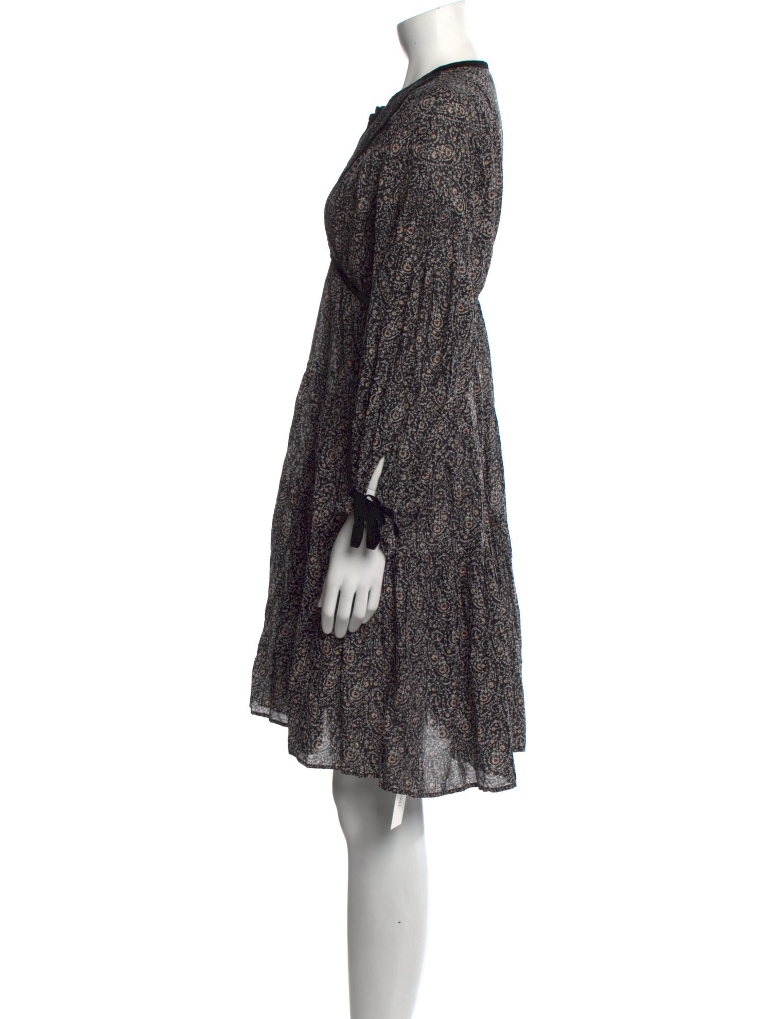 DÔEN Polka Dot Print Mini Dress