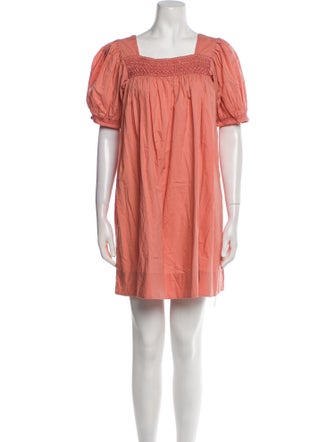 DÔEN Square Neckline Mini Dress