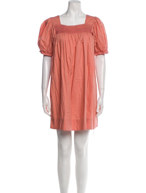 DÔEN Square Neckline Mini Dress