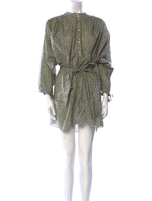 DÔEN Printed Knee-Length Dress