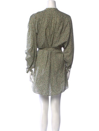 DÔEN Printed Knee-Length Dress