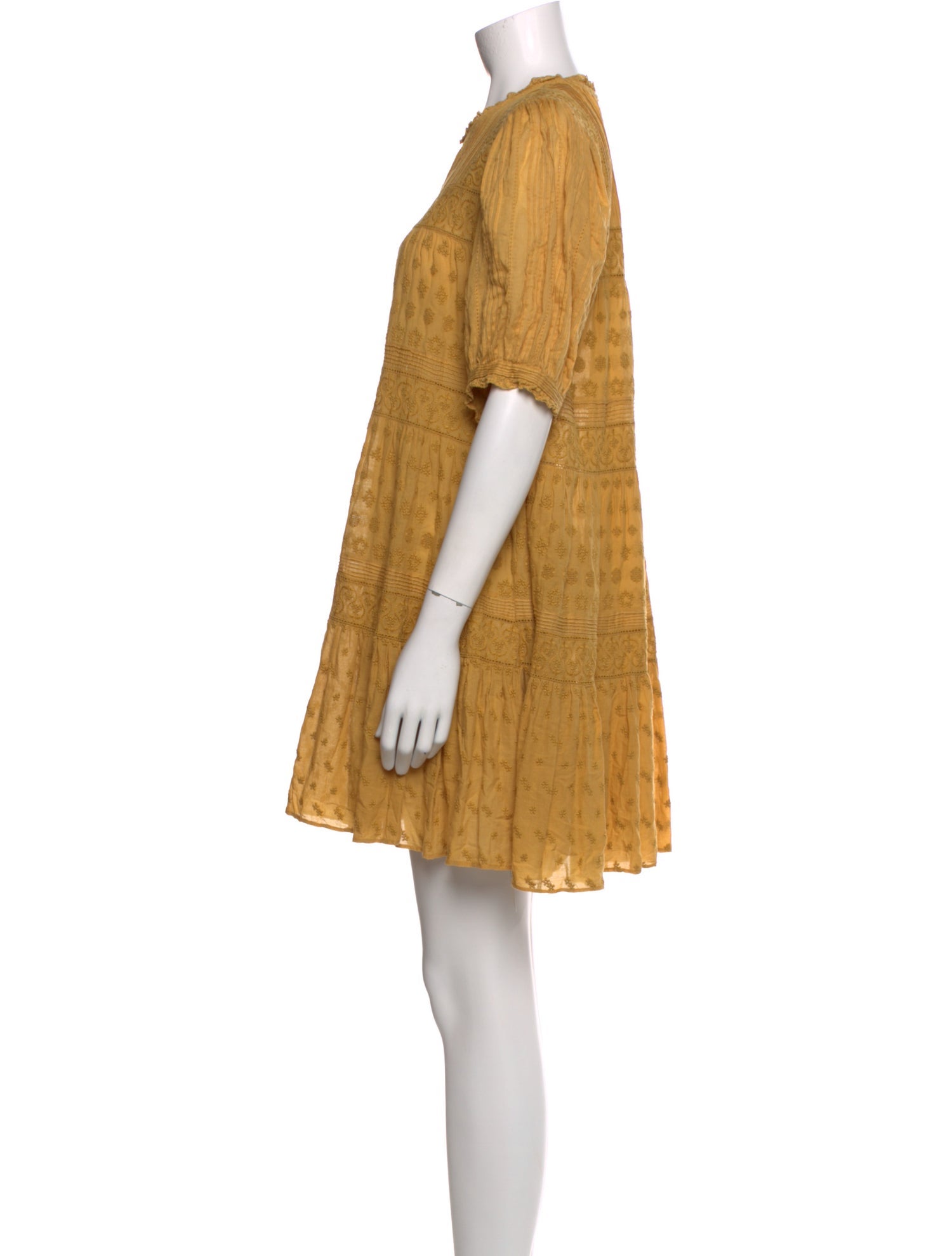 DÔEN Crew Neck Mini Dress