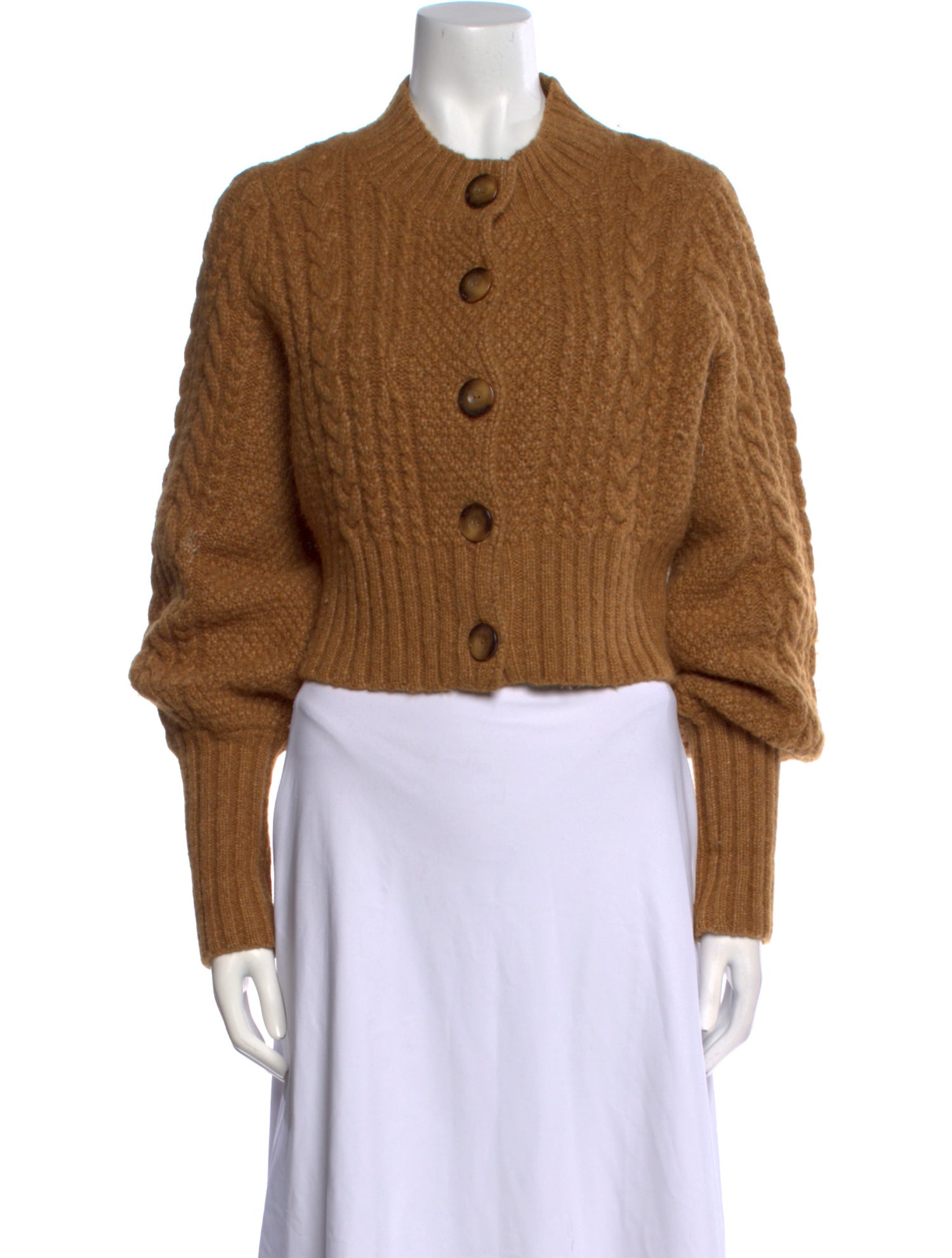 DÔEN Alpaca Mock Neck Sweater