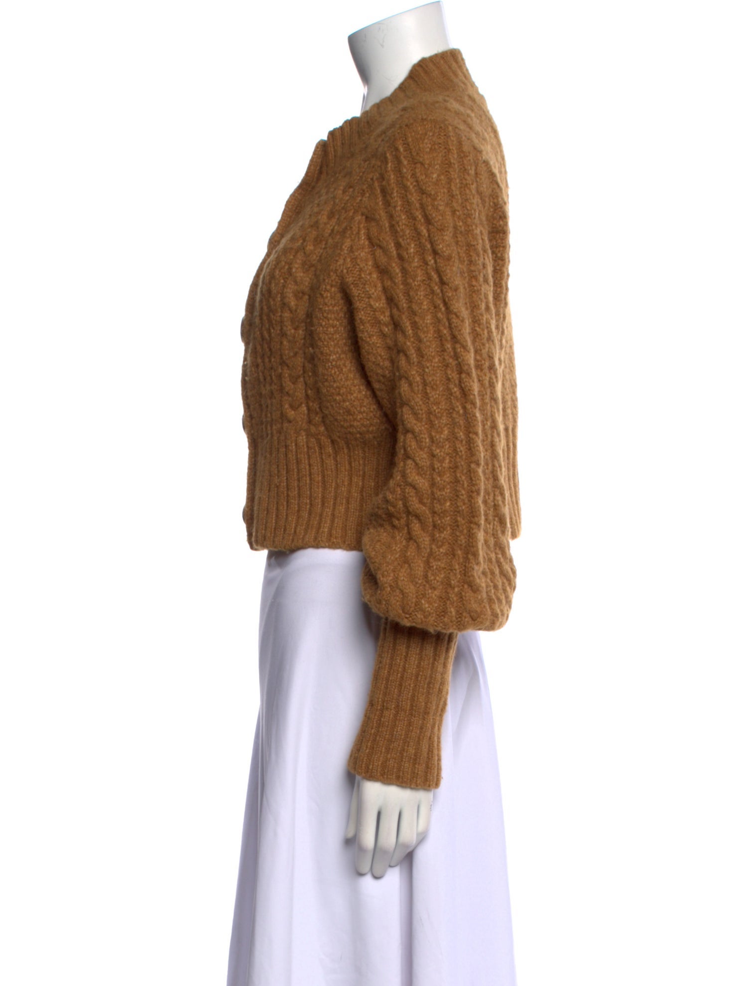 DÔEN Alpaca Mock Neck Sweater