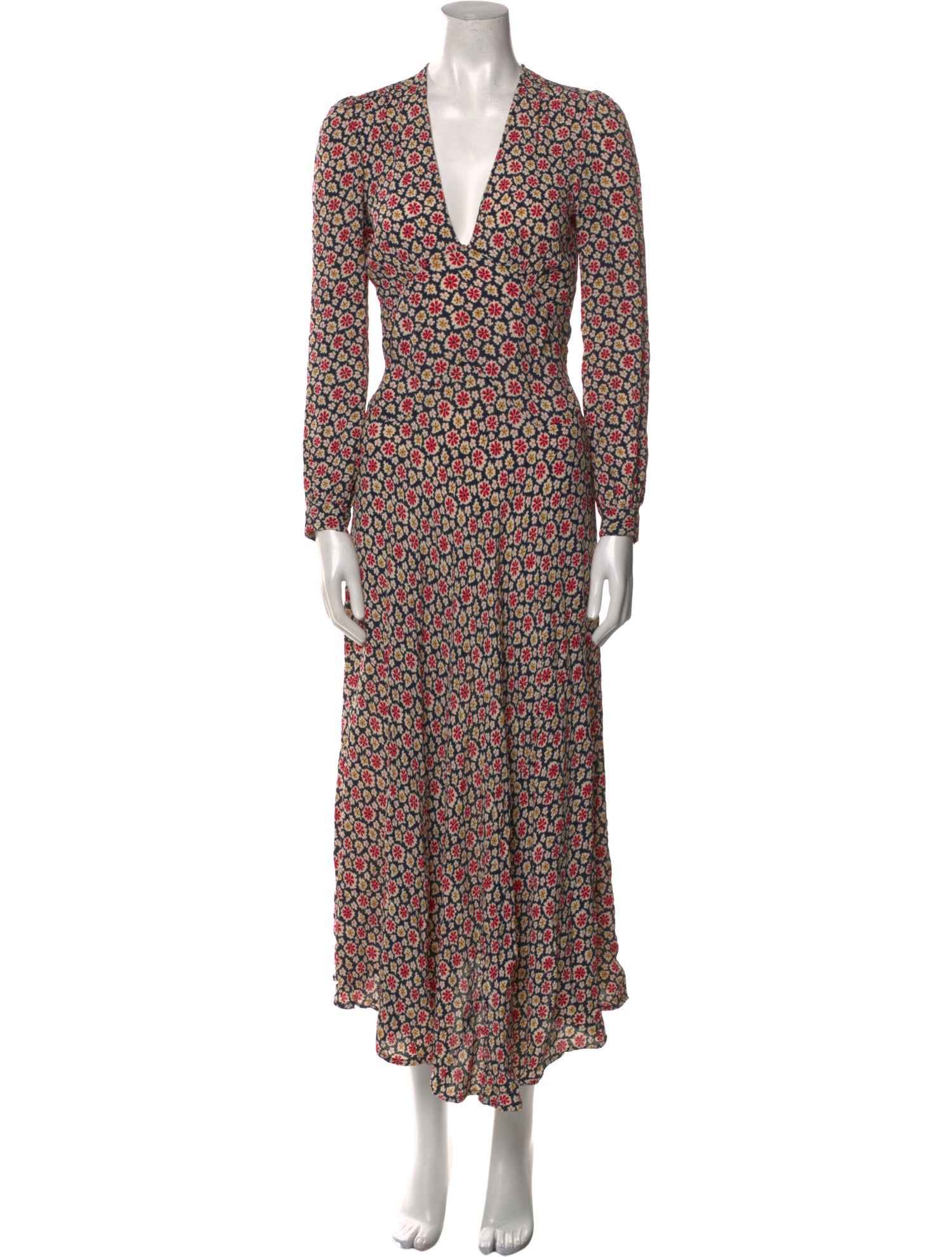 DÔEN Floral Print Long Dress