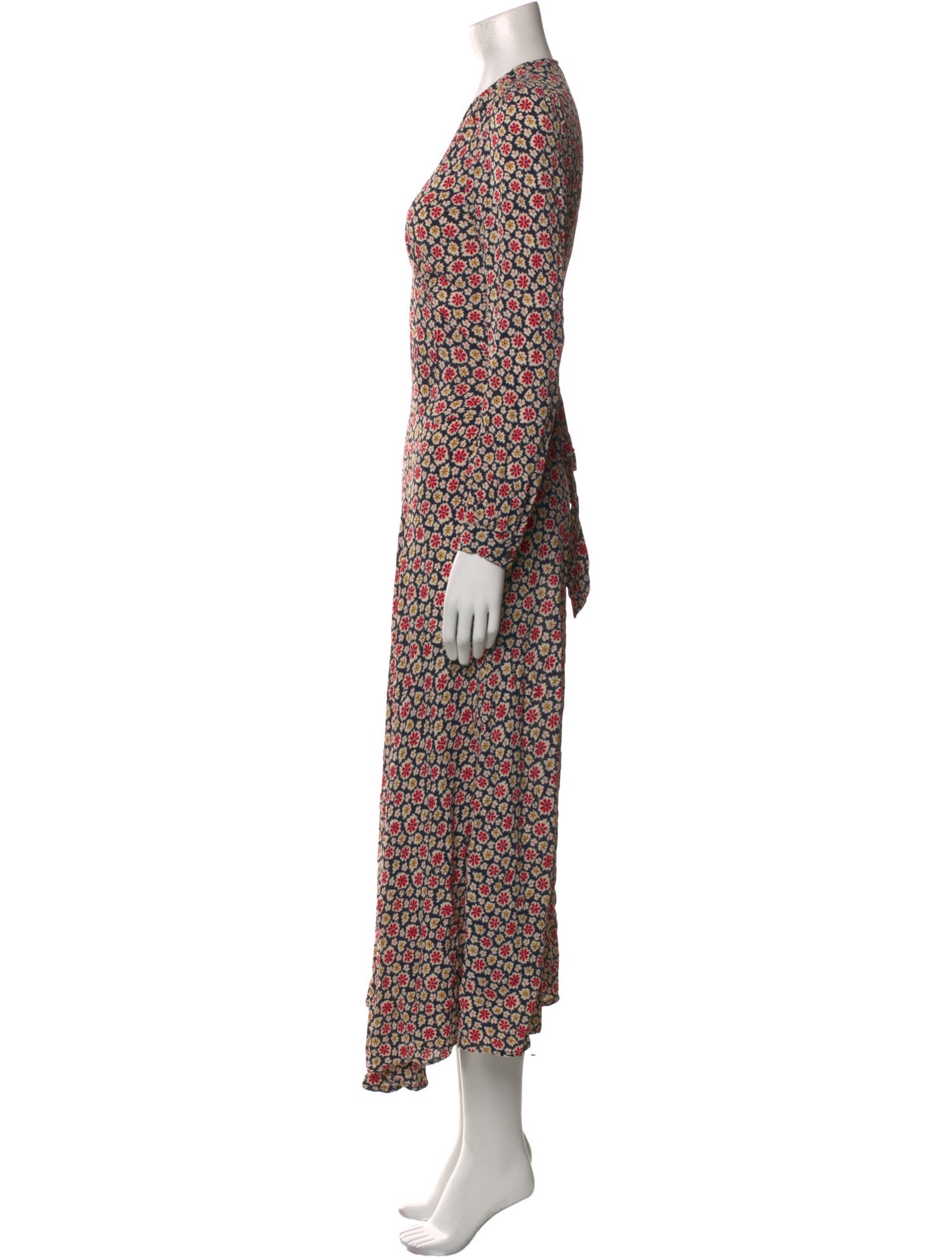 DÔEN Floral Print Long Dress
