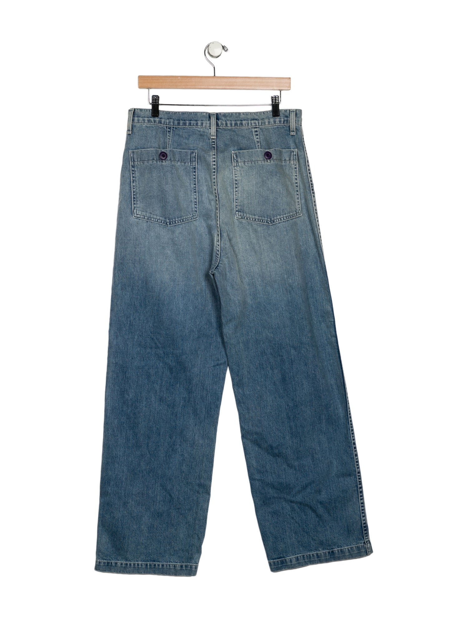 DÔEN High-Rise Wide Leg Jeans