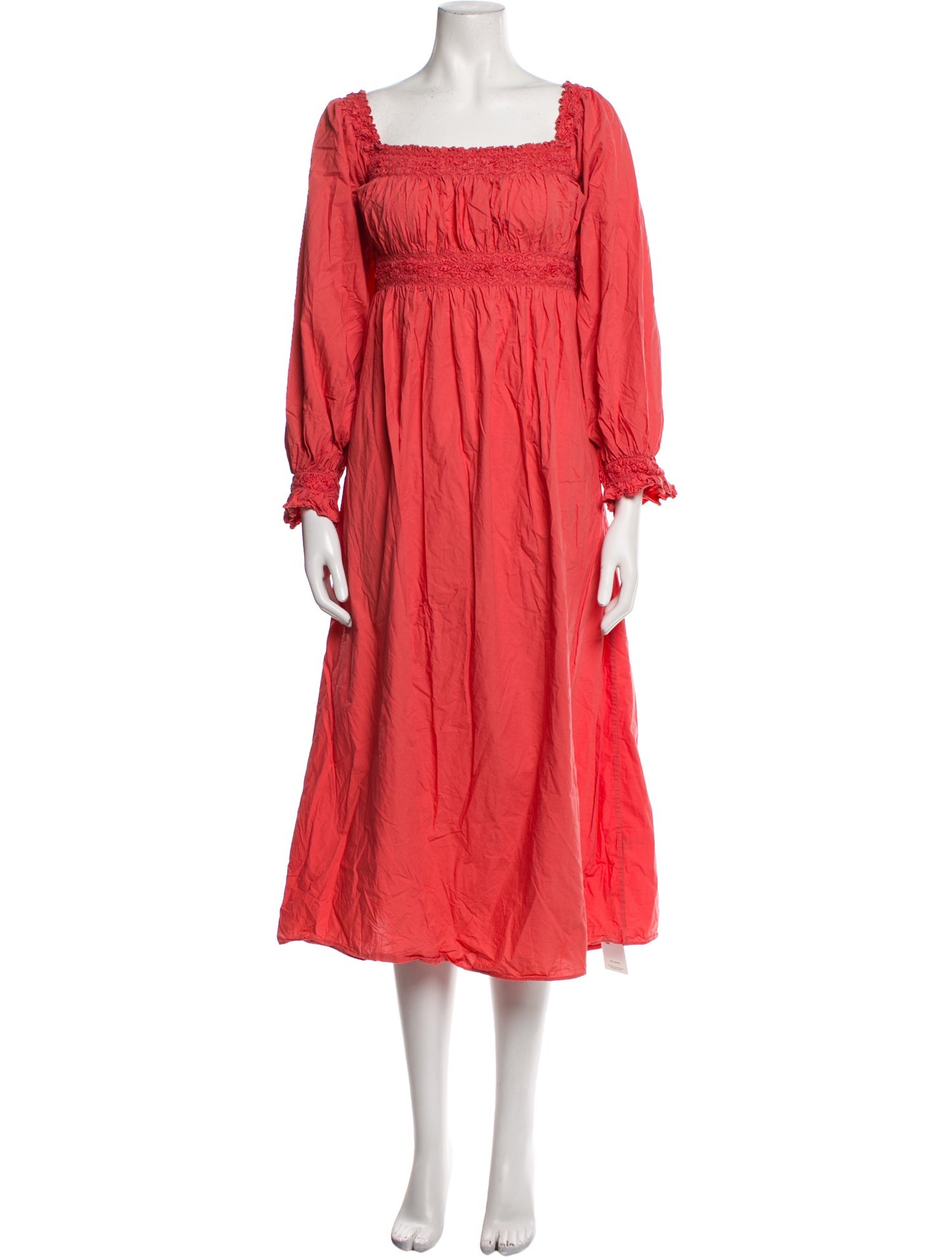 DÔEN Square Neckline Long Dress