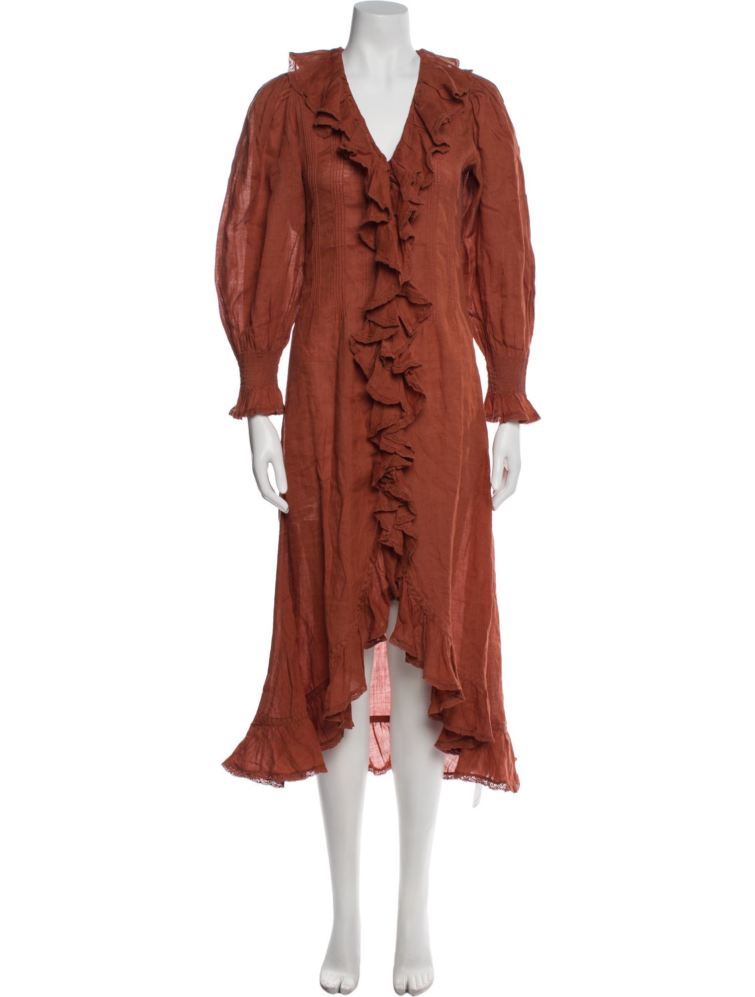 DÔEN V-Neck Long Dress