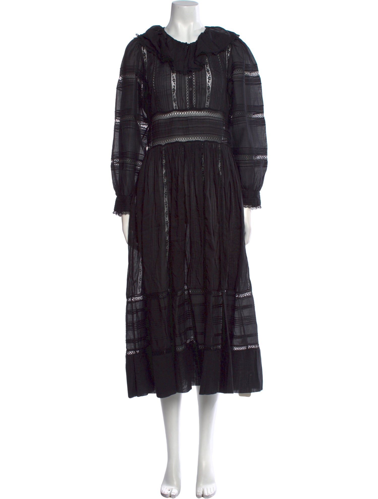 DÔEN Scoop Neck Long Dress