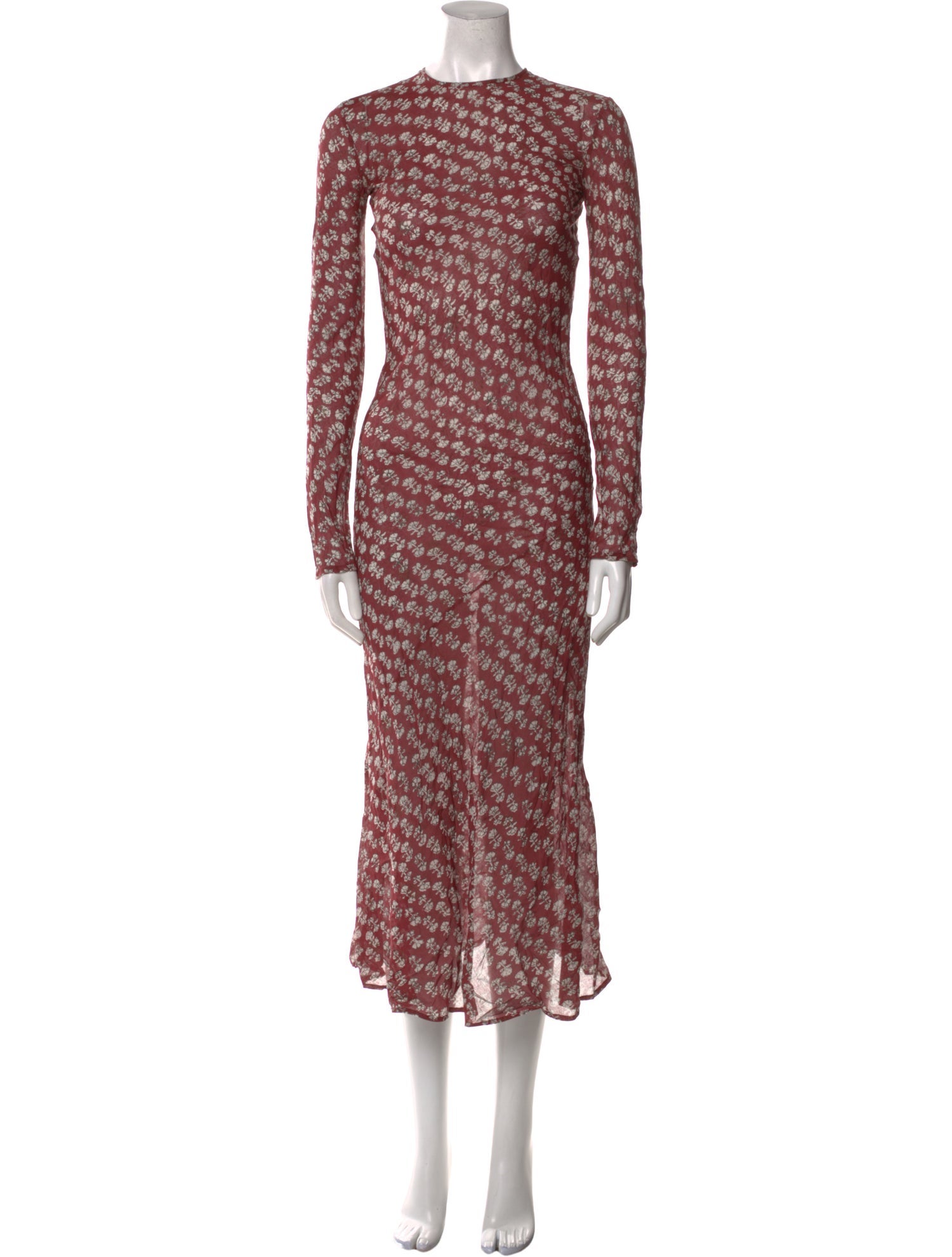 DÔEN Floral Print Long Dress