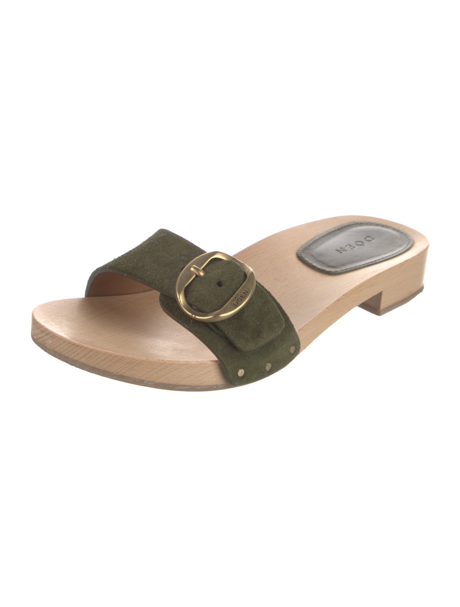 DÔEN Suede Slides