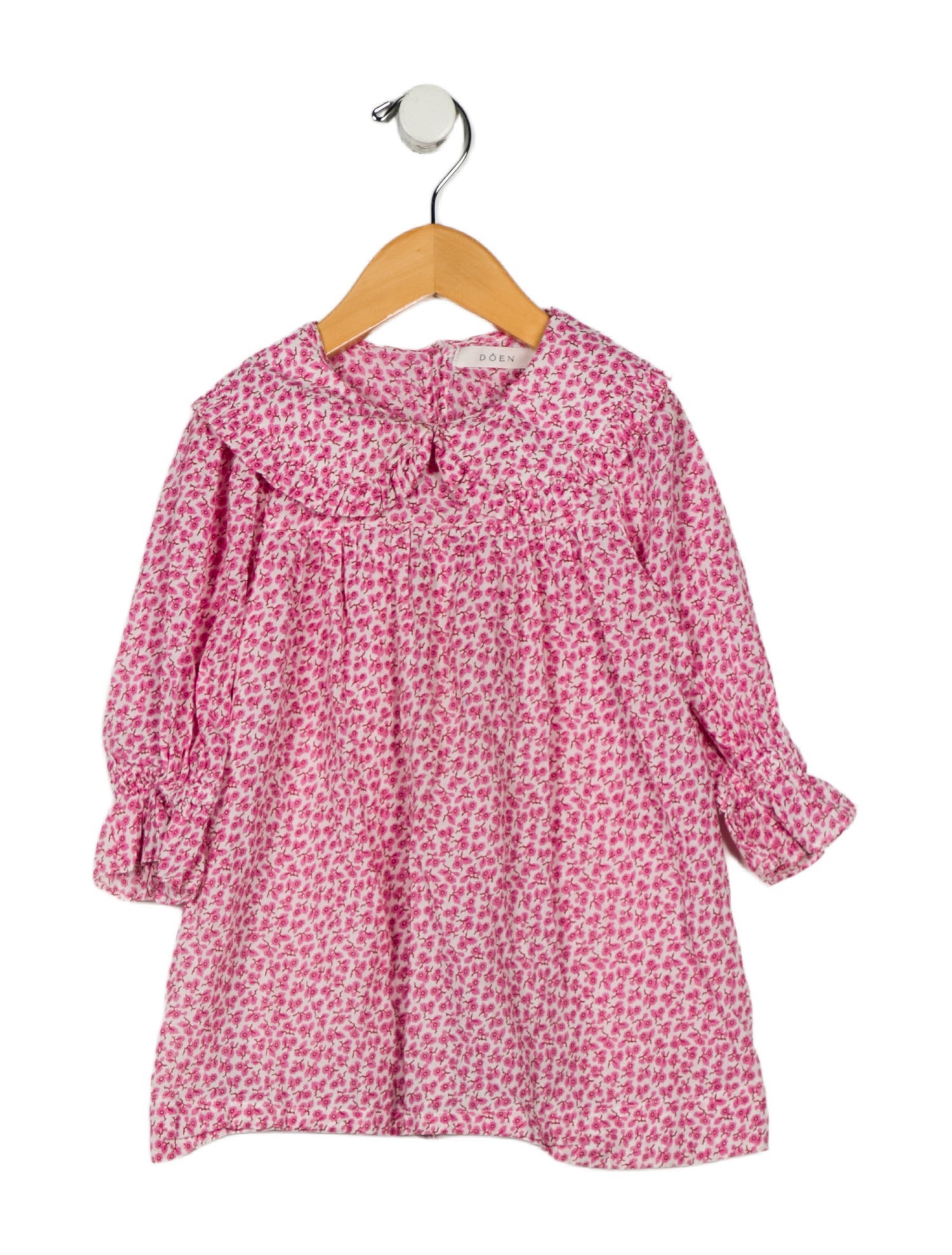 DÔEN Girls Organic Cotton Floral Dress