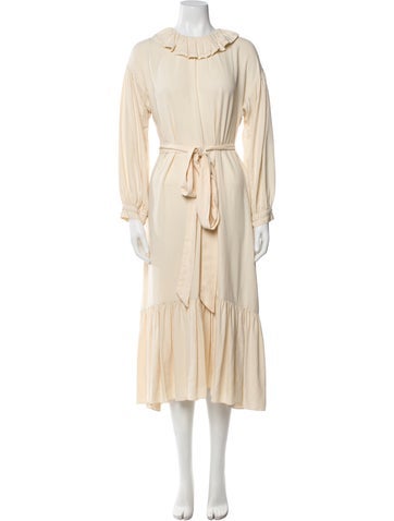 Dôen Dresses Silk Long Dress S