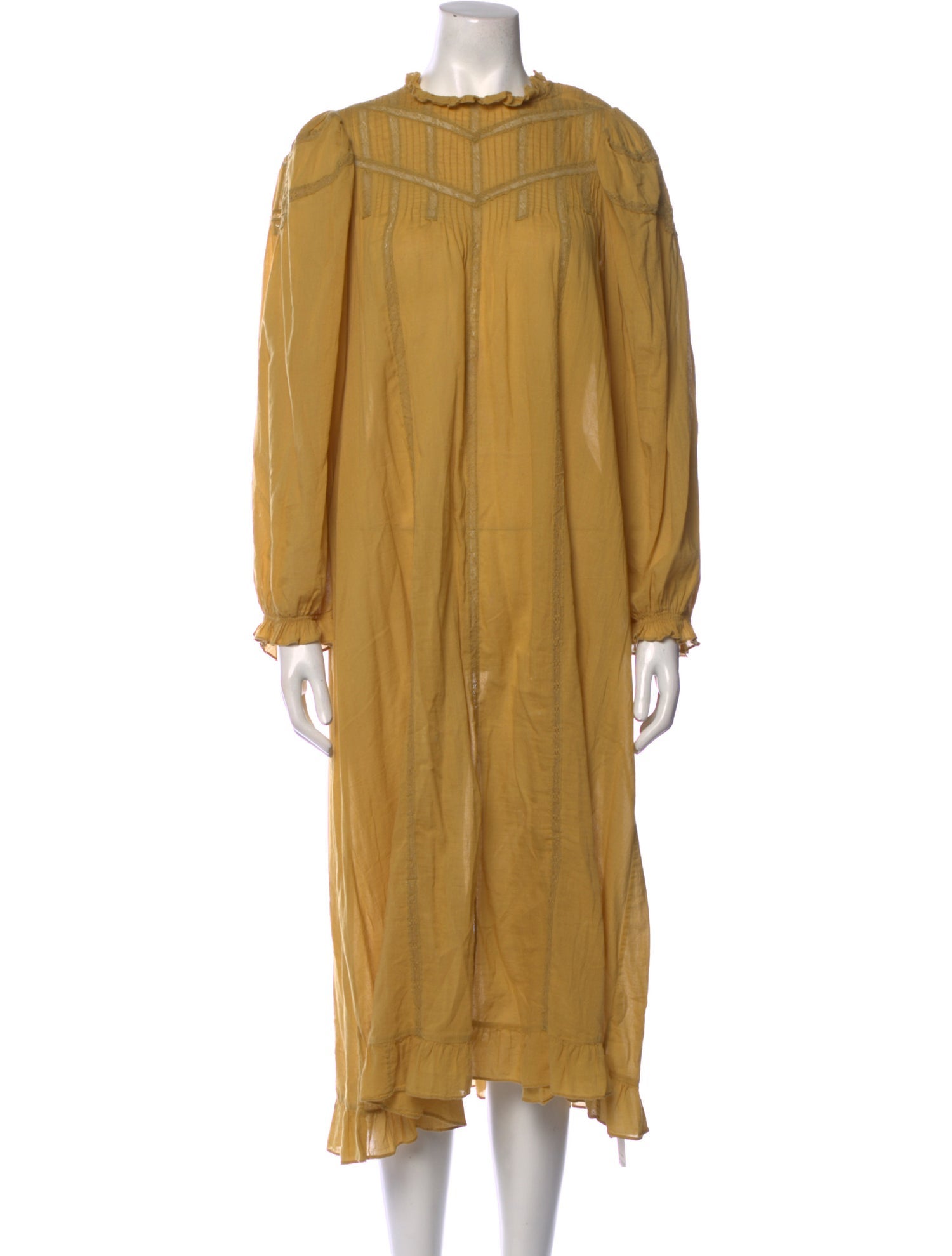 DÔEN Mock Neck Midi Length Dress