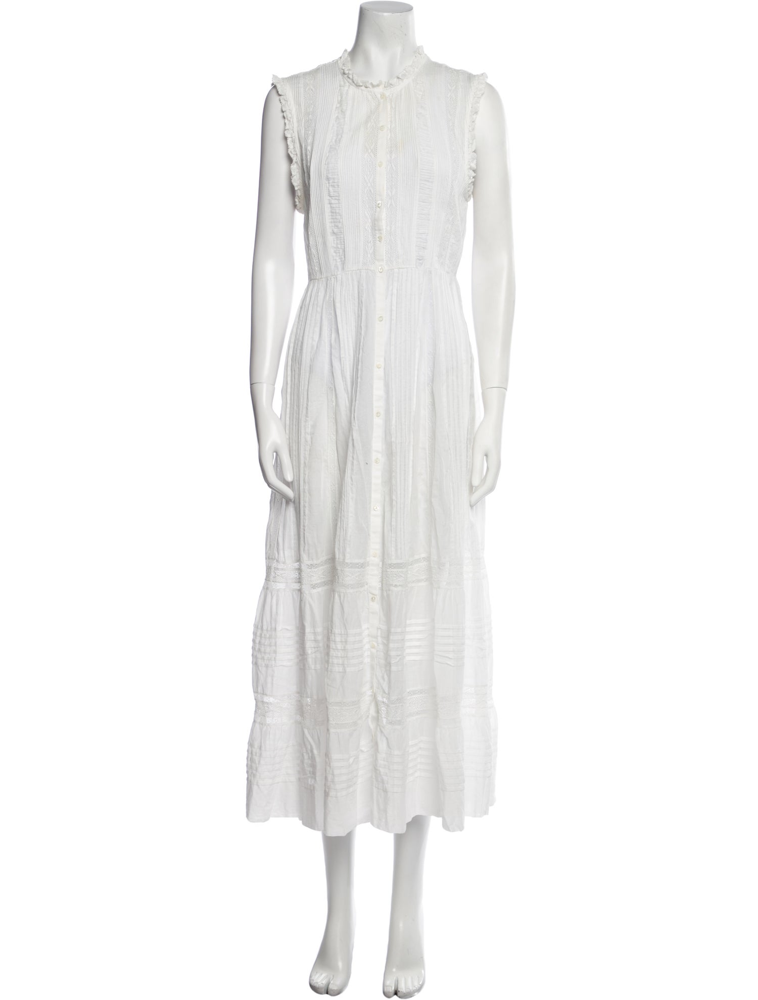DÔEN Crew Neck Long Dress