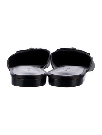 DÔEN Satin Grosgrain Trim Mules