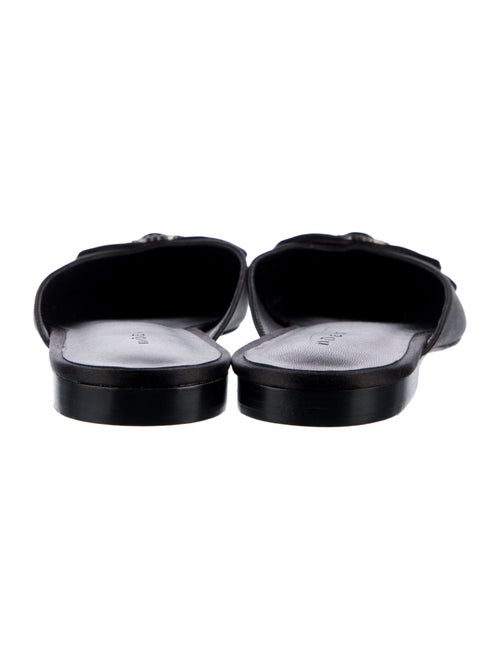 DÔEN Satin Grosgrain Trim Mules