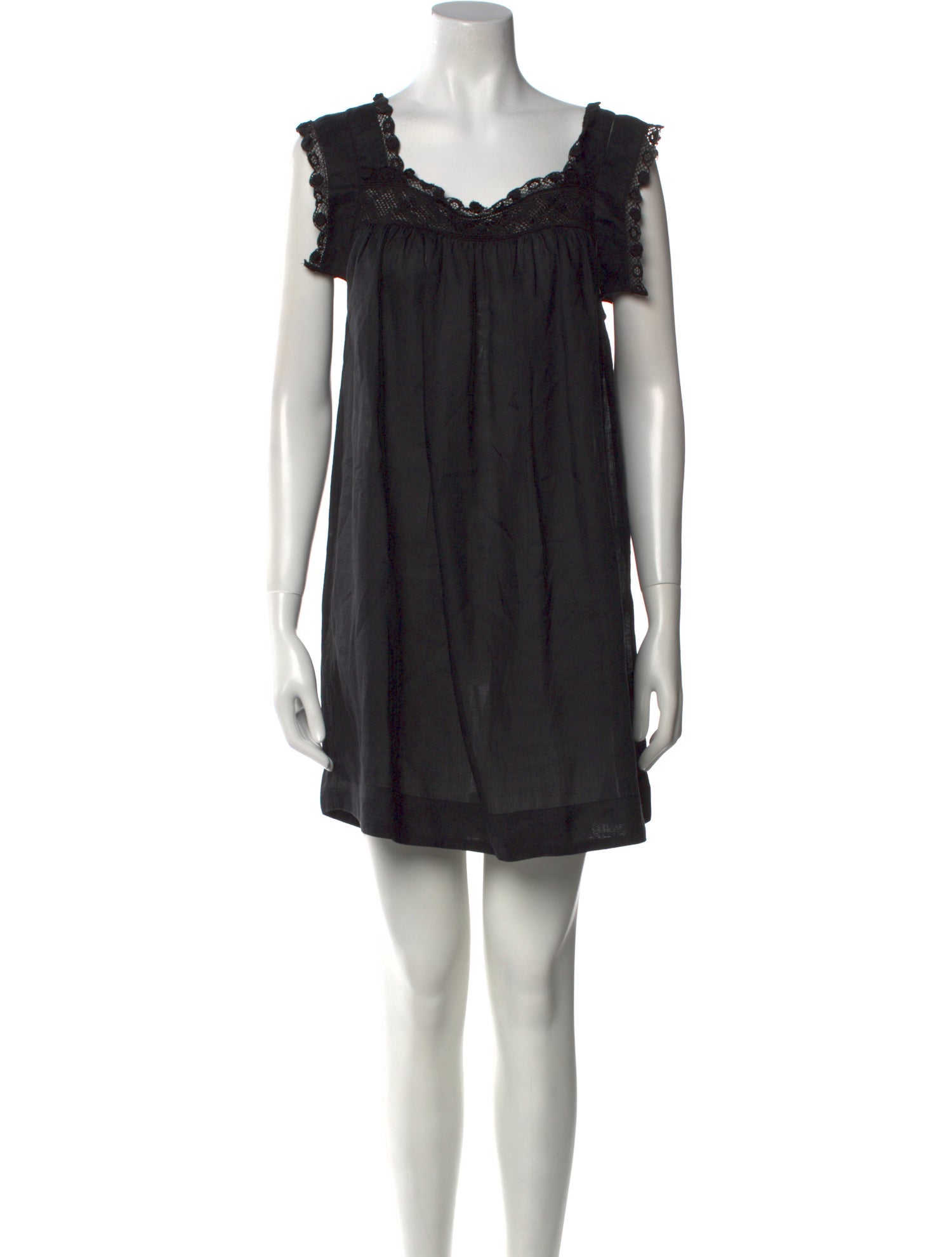 DÔEN Square Neckline Mini Dress