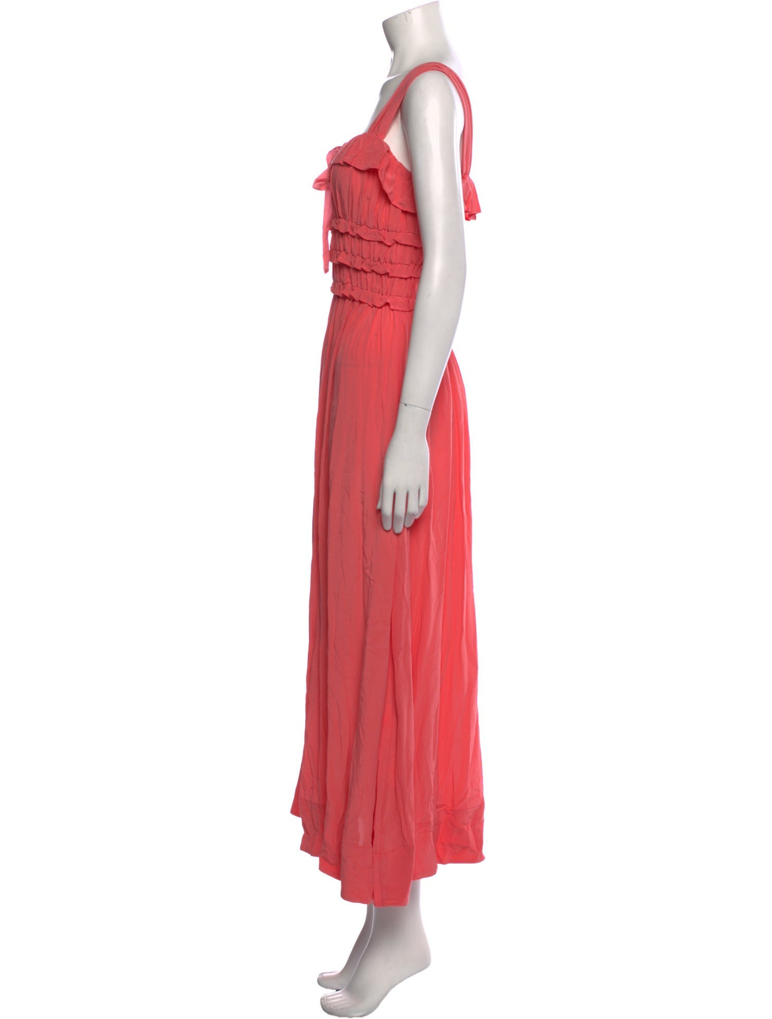 DÔEN Square Neckline Long Dress