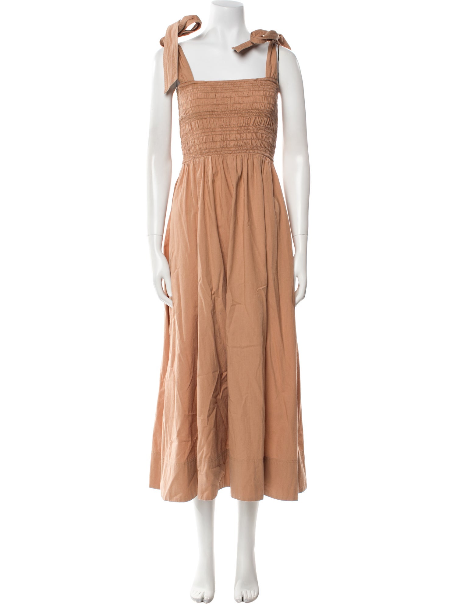 DÔEN Square Neckline Long Dress