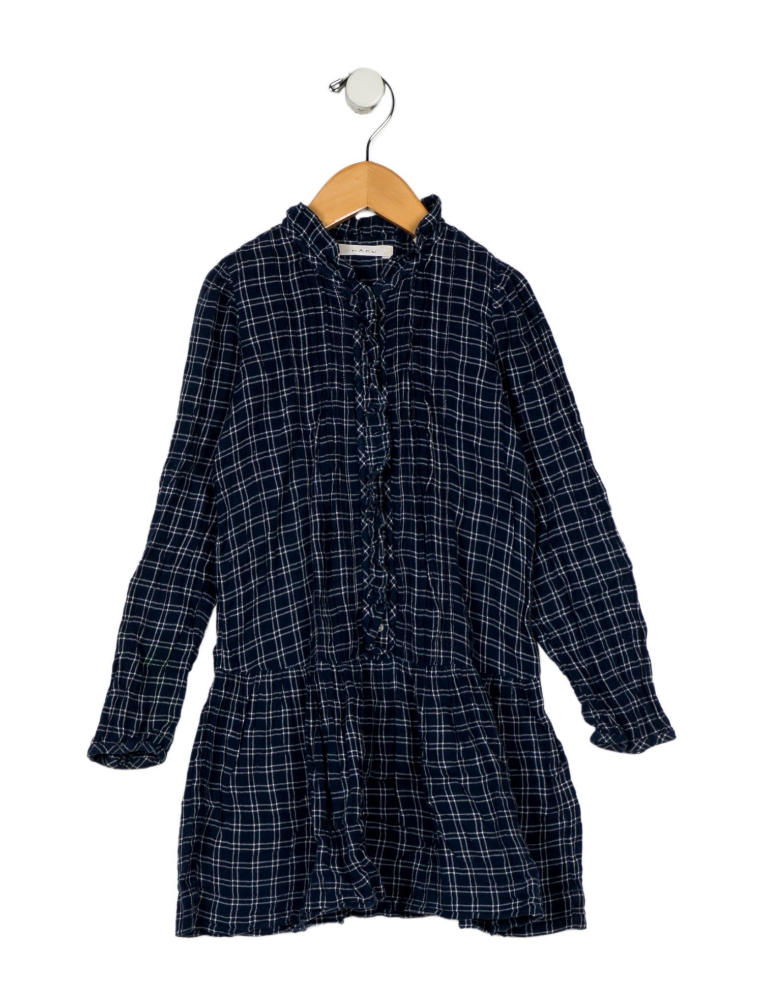 DÔEN Girls Printed Long Sleeve Dress