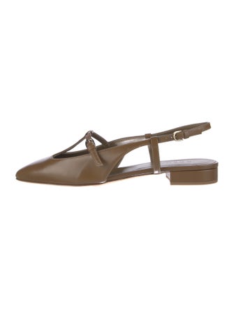 DÔEN Leather Slingback Flats