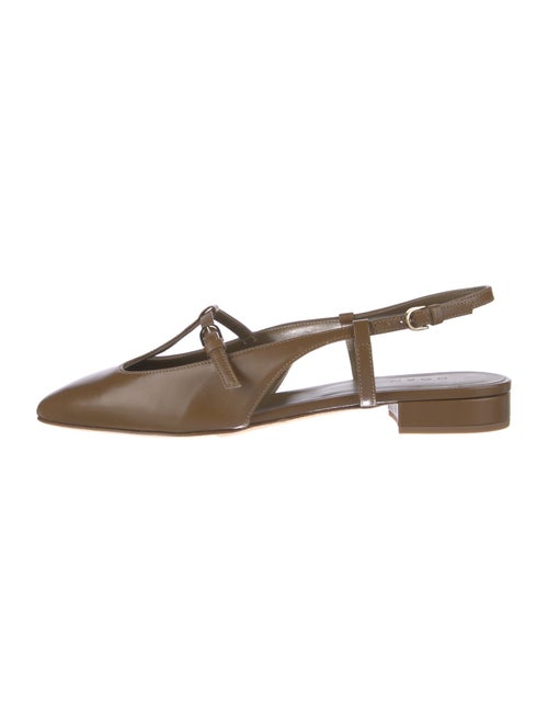 DÔEN Leather Slingback Flats