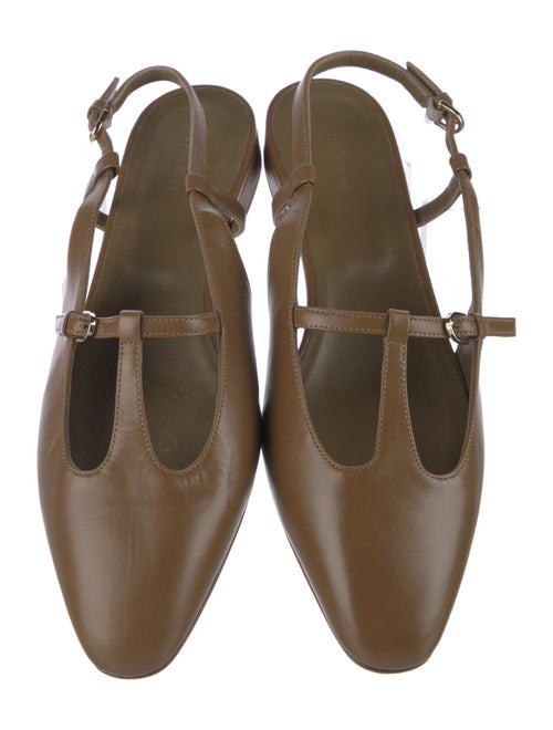 DÔEN Leather Slingback Flats