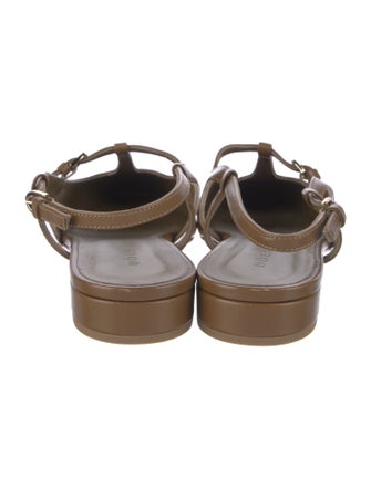 DÔEN Leather Slingback Flats