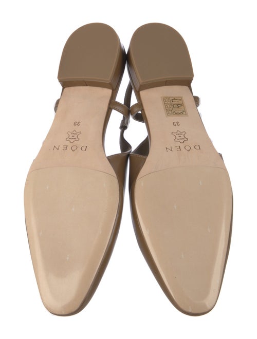 DÔEN Leather Slingback Flats