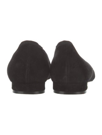 DÔEN Suede Bow Accents Flats