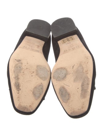 DÔEN Suede Bow Accents Flats