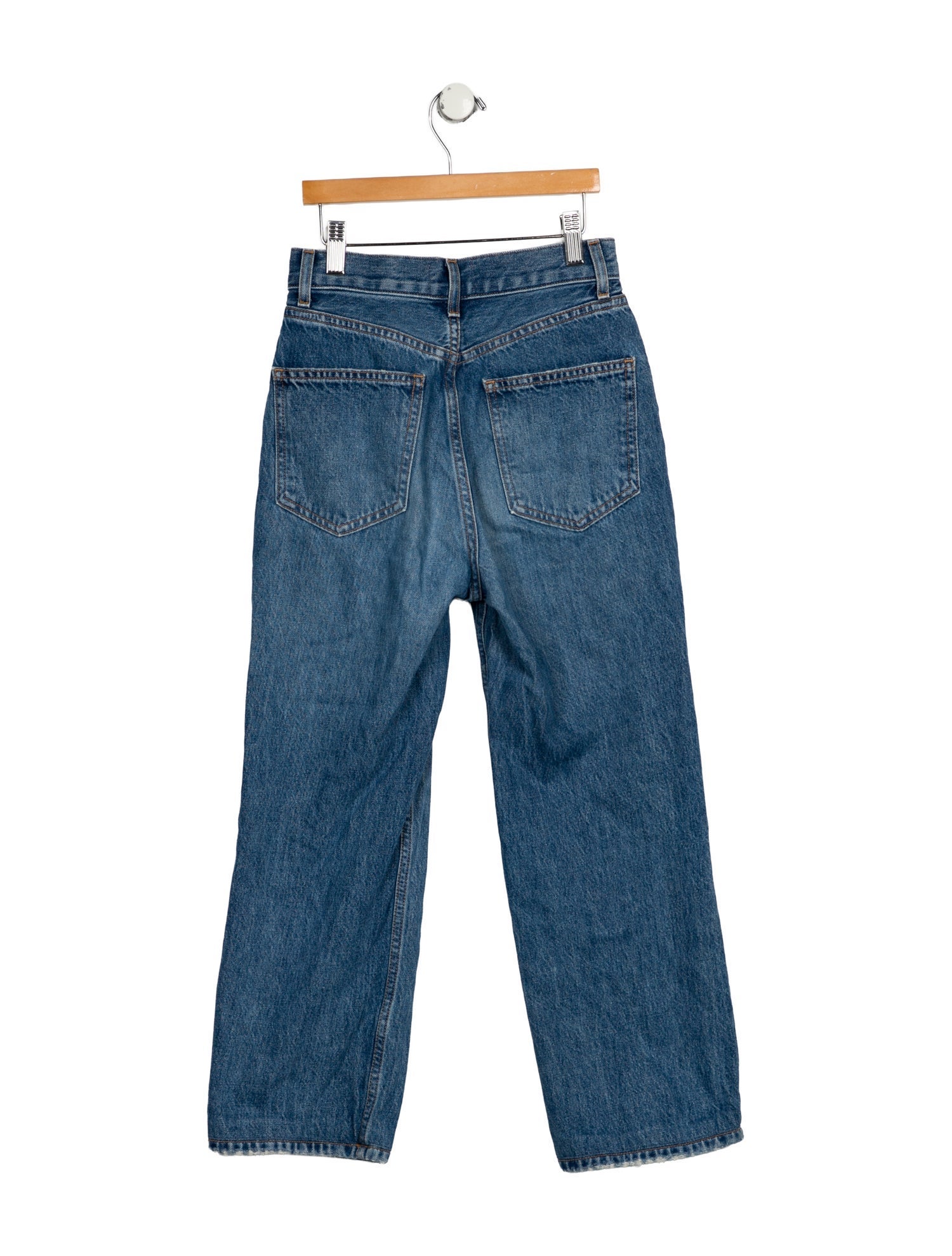 DÔEN Mid-Rise Straight Leg Jeans