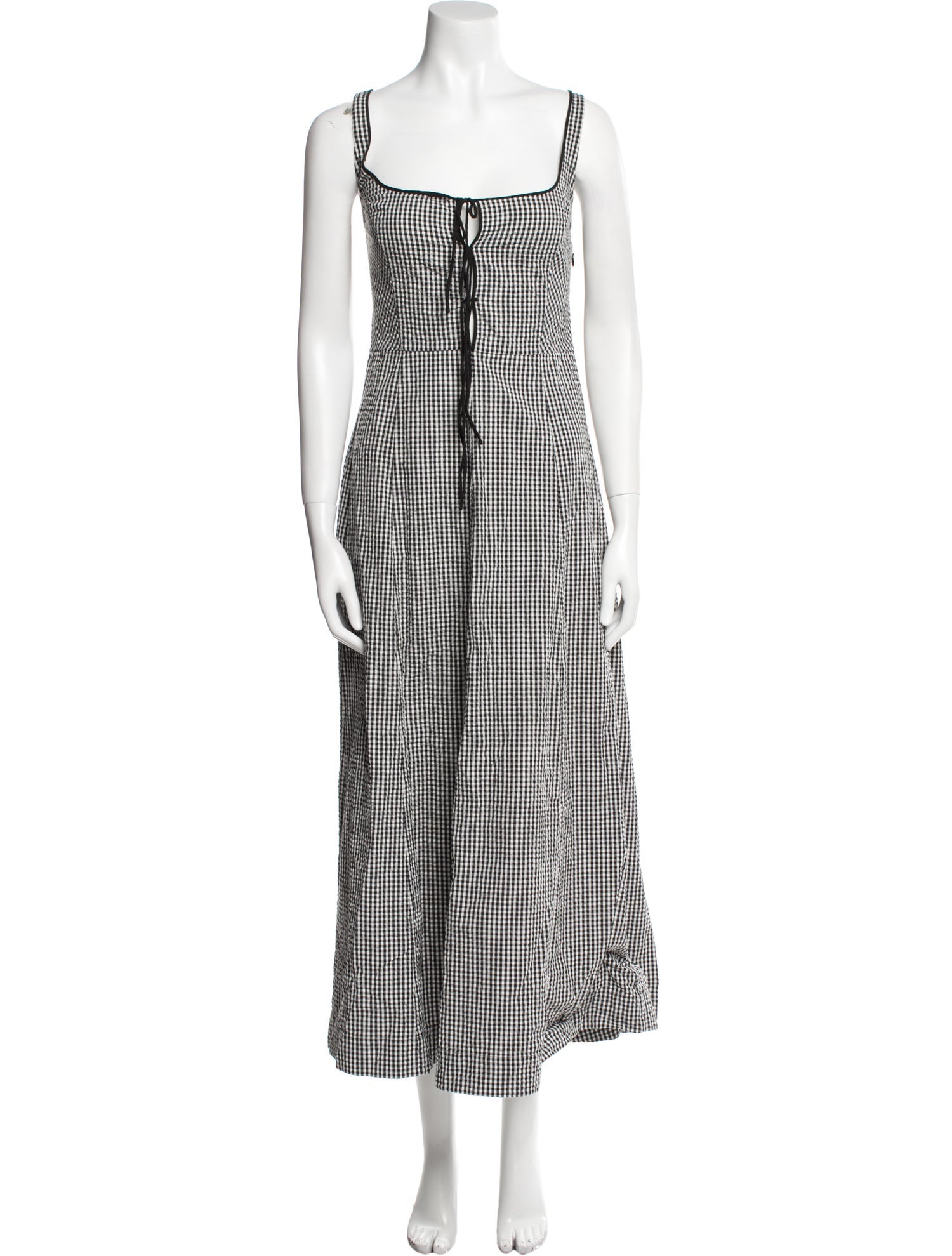 DÔEN Printed Long Dress