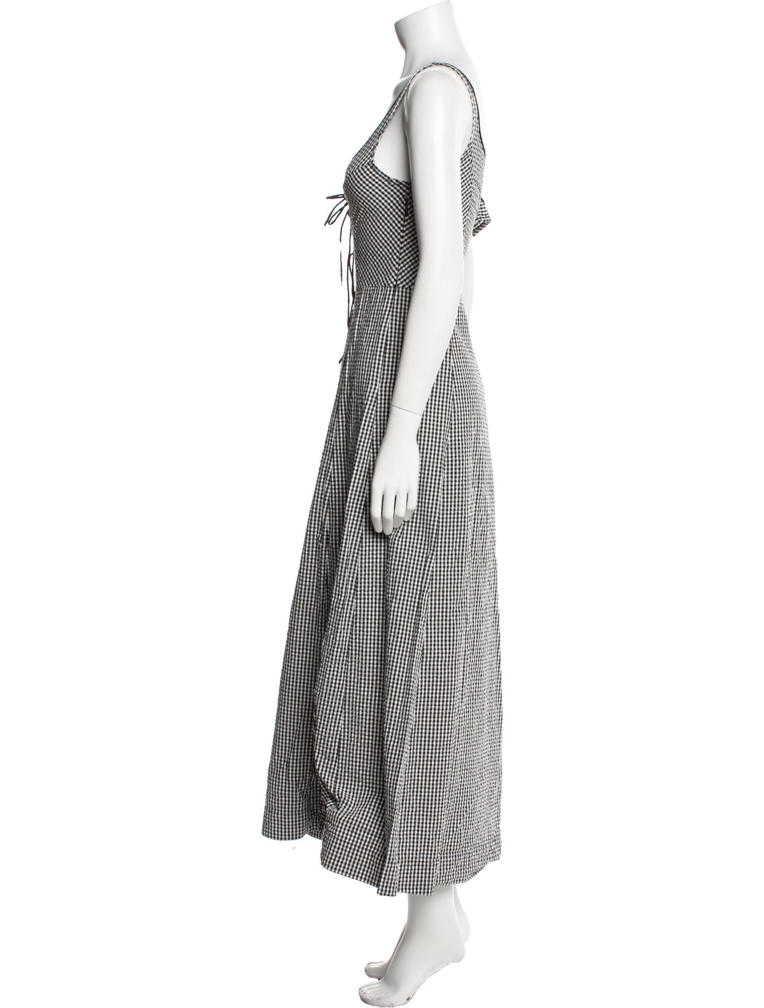 DÔEN Printed Long Dress