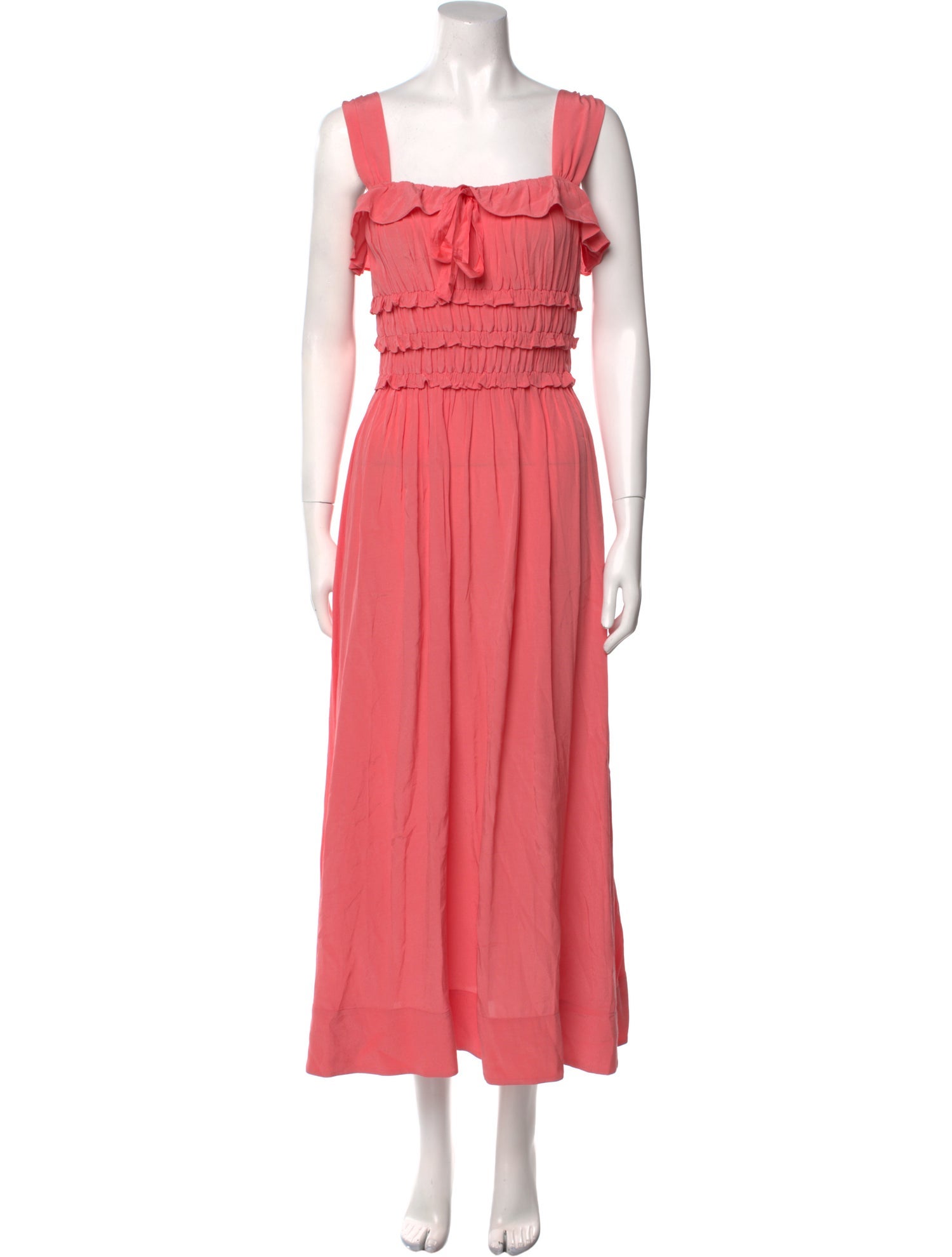 DÔEN Square Neckline Long Dress