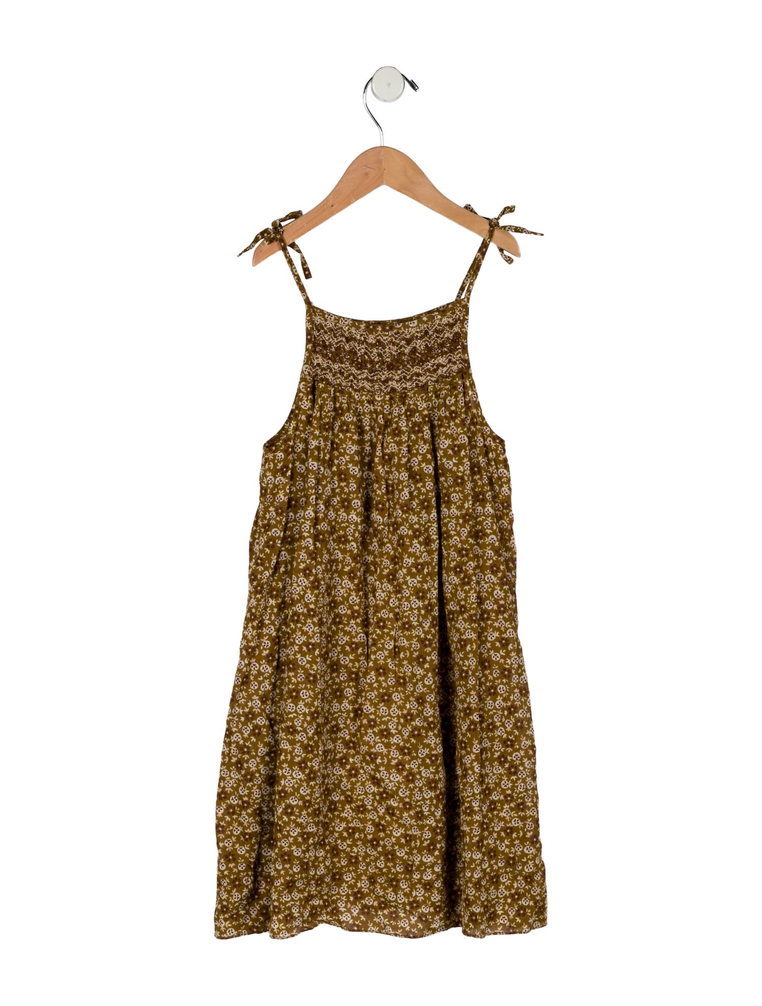 DÔEN Girls' Printed Sleeveless Dress