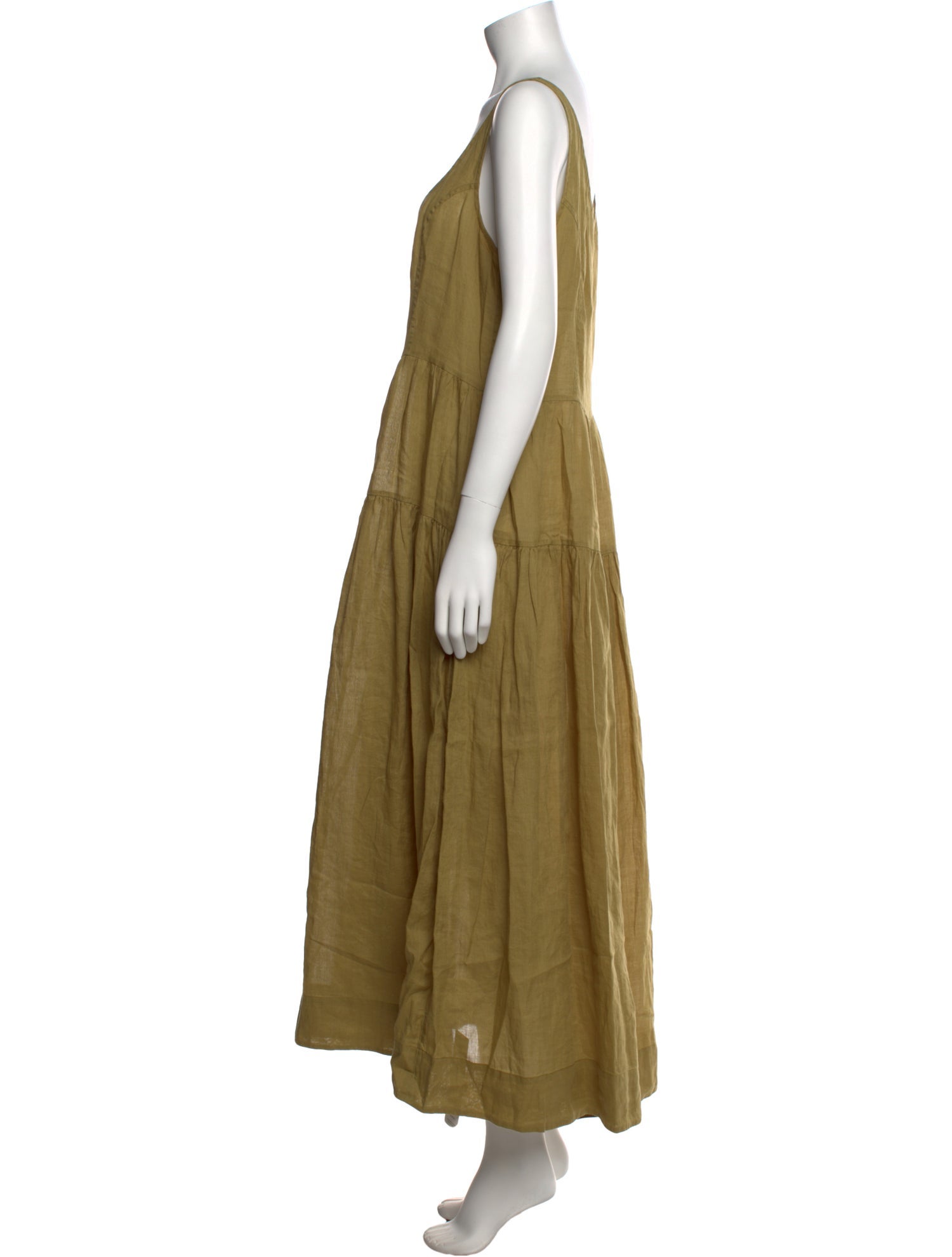 DÔEN Scoop Neck Long Dress