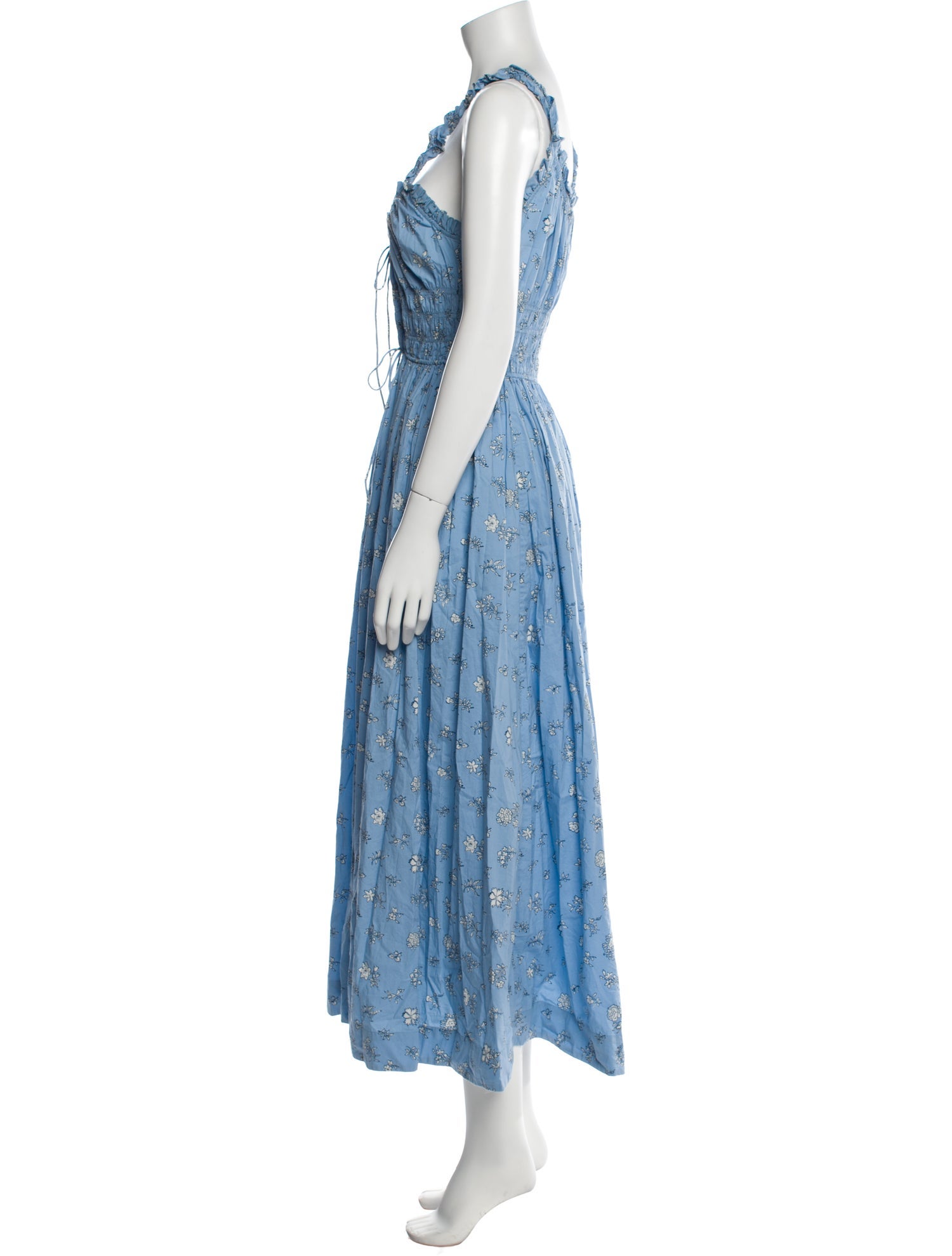 DÔEN Printed Long Dress